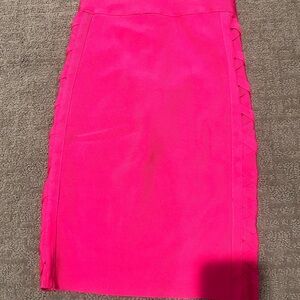 Elegant Pink Women's bodycon Skirt by BEBE